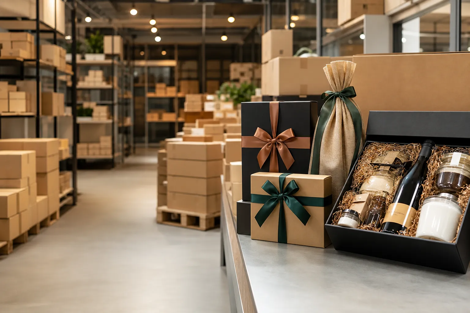 Corporate hamper gifting workflow