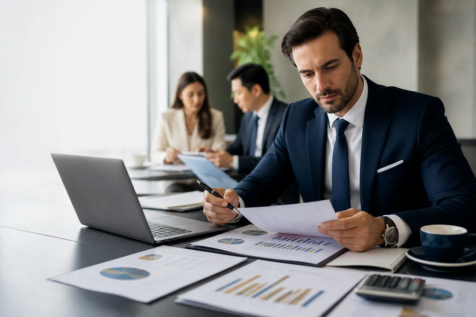 Investment holding and treasury accounting workflow