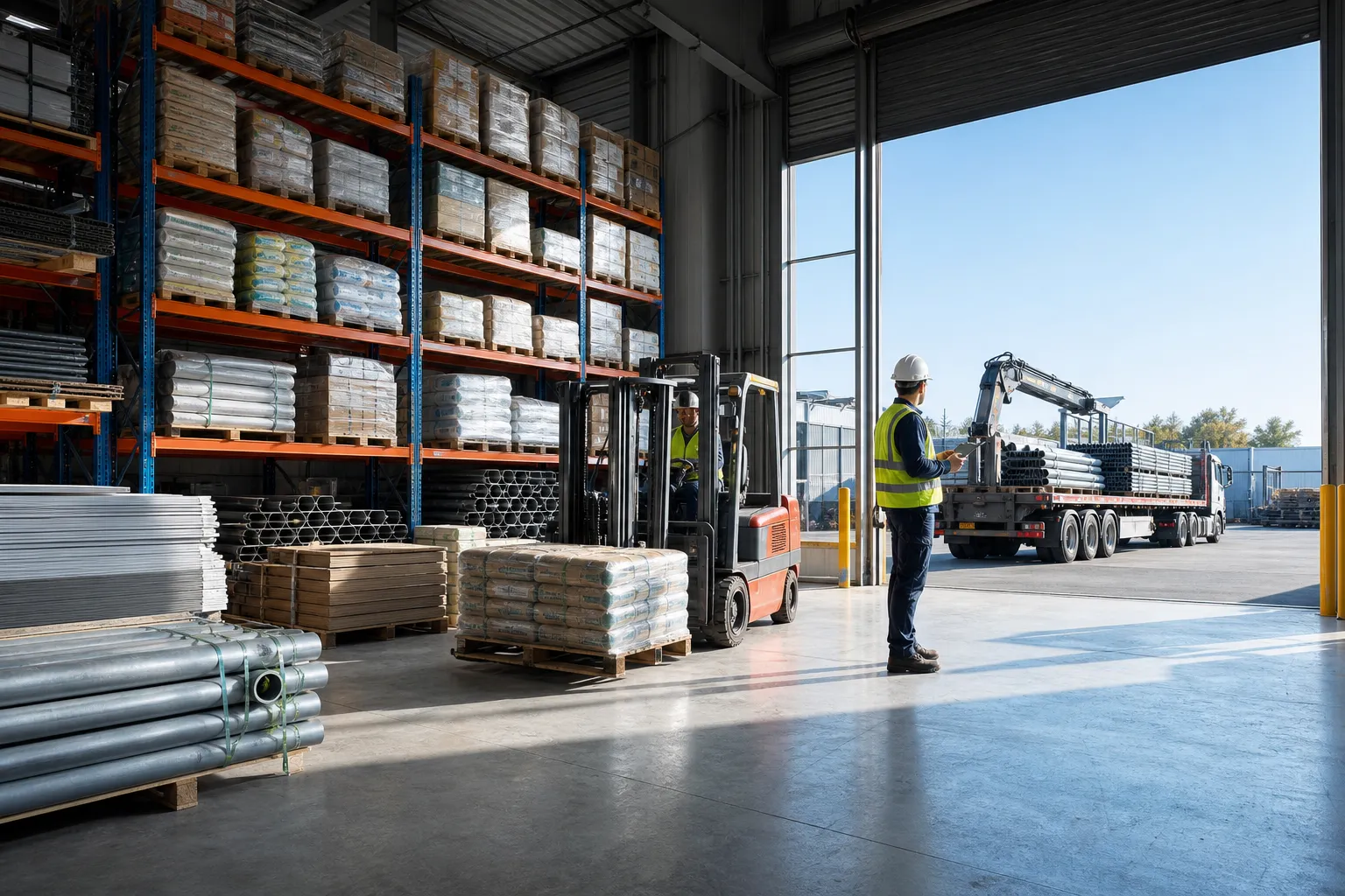 Project supply and inventory workflow